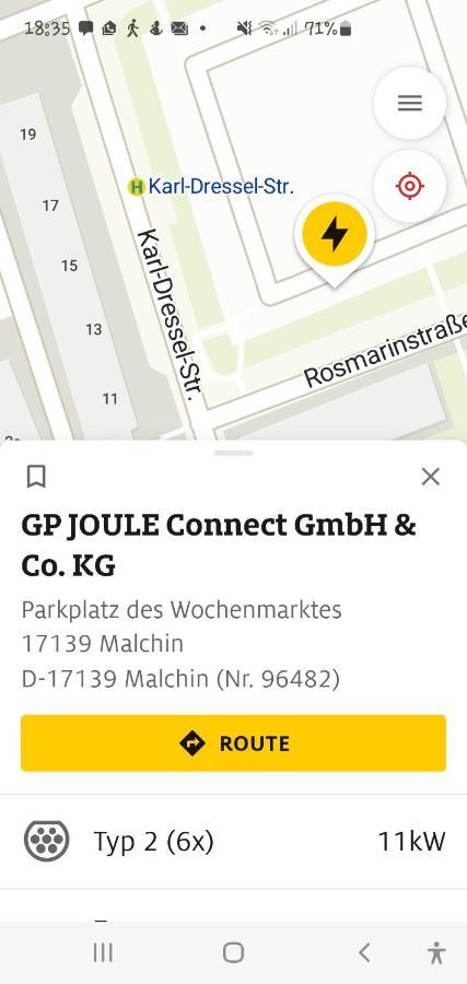 Fewo-Kerstin, Malchin Exteriör bild